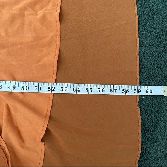 NWT Baltic Born Katya Ruffle Faux Wrap Maxi Dress in Amber Plus Size XXL - Picture 12 of 14